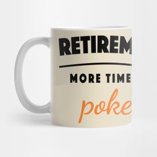 Retirement Gift Retired Elderly Party Poker Mug